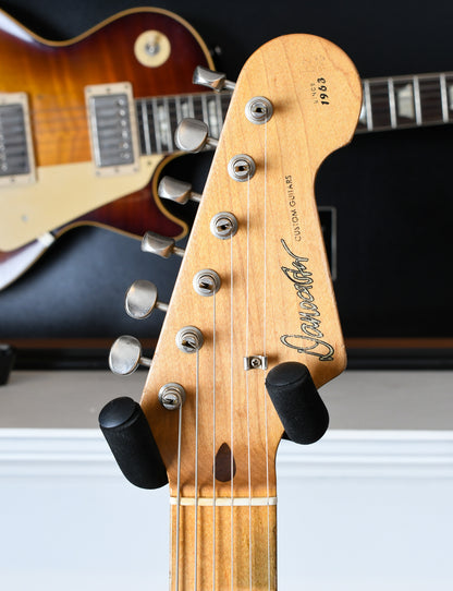 2021 Danocaster Double Cut Hardtail Blonde