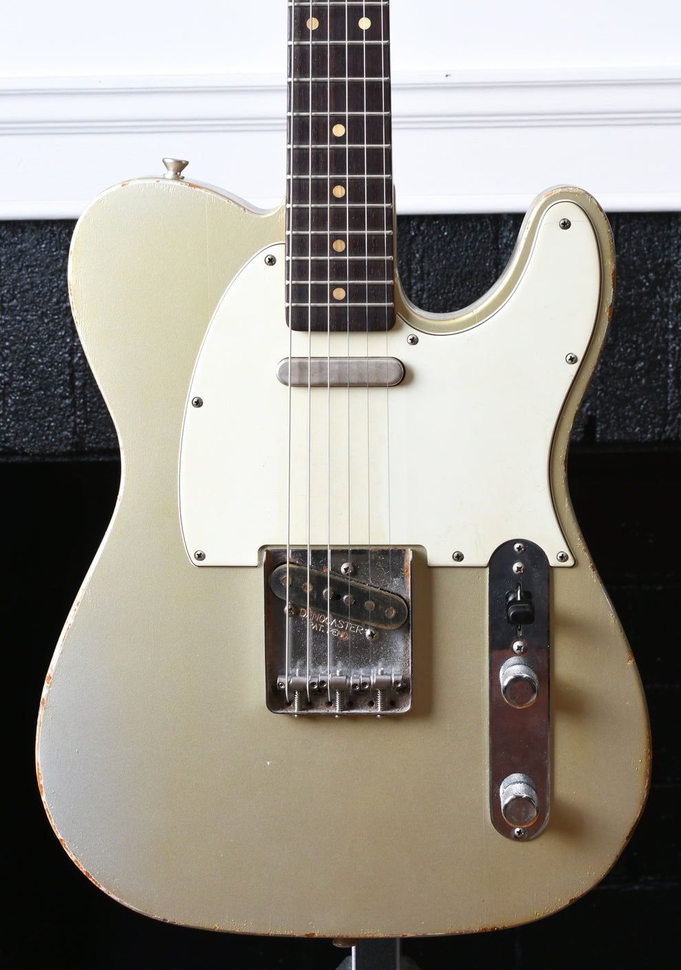 2021 Danocaster Single Cut Inca Silver – Watchtower Guitars