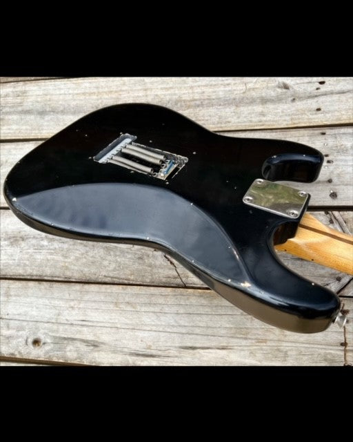 NEW Danocaster Double Cut Black