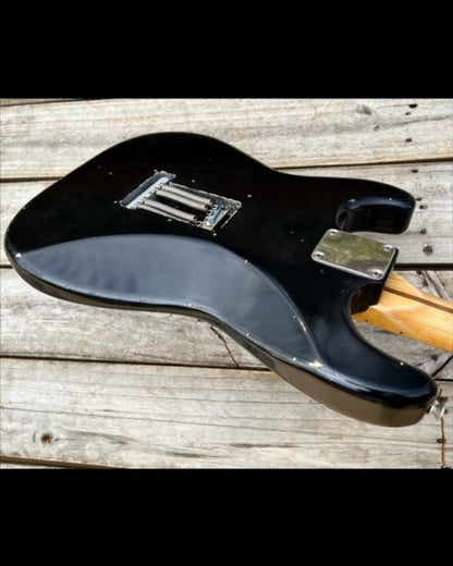 NEW Danocaster Double Cut Black