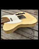 NEW Danocaster Single Cut Blonde Whiteguard, with Blackguard specs