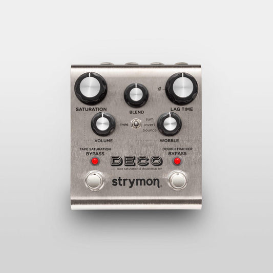 Strymon -Deco - Tape Saturation & Doubletracker Pedal