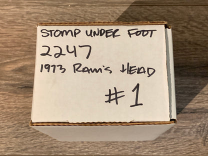 Stomp Under Foot 1973 Rams Head Classic 2247 Serial  #1 Prism Sparkle