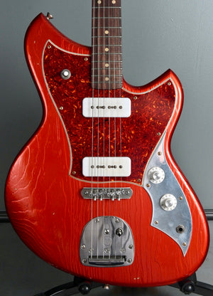 2019 Novo Guitars Serus J Candy Apple Red Fralin P-90