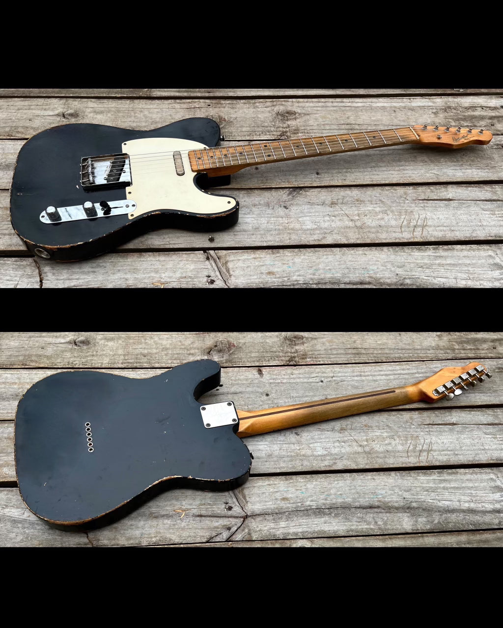 NEW Danocaster Single Cut Black