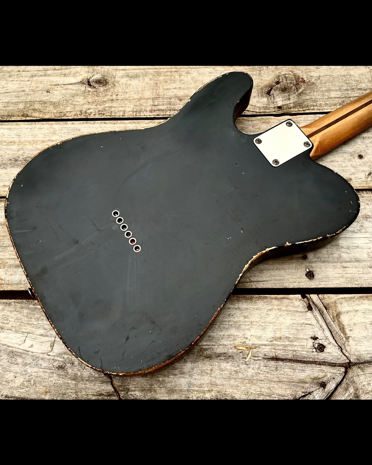 NEW Danocaster Single Cut Black