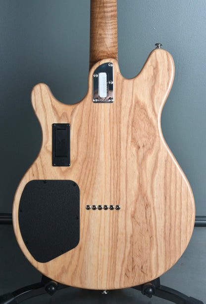 2019 Ernie Ball Music Man James Valentine Signature Guitar, Roasted Maple Neck. Natural Satin