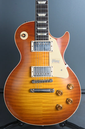 2019 Gibson 60th Anniversary Les Paul 1959 R9 Reissue Sunrise Teaburst OHSC