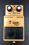 Boss TW-1 T Wah Silver Screw with ACA-120 power