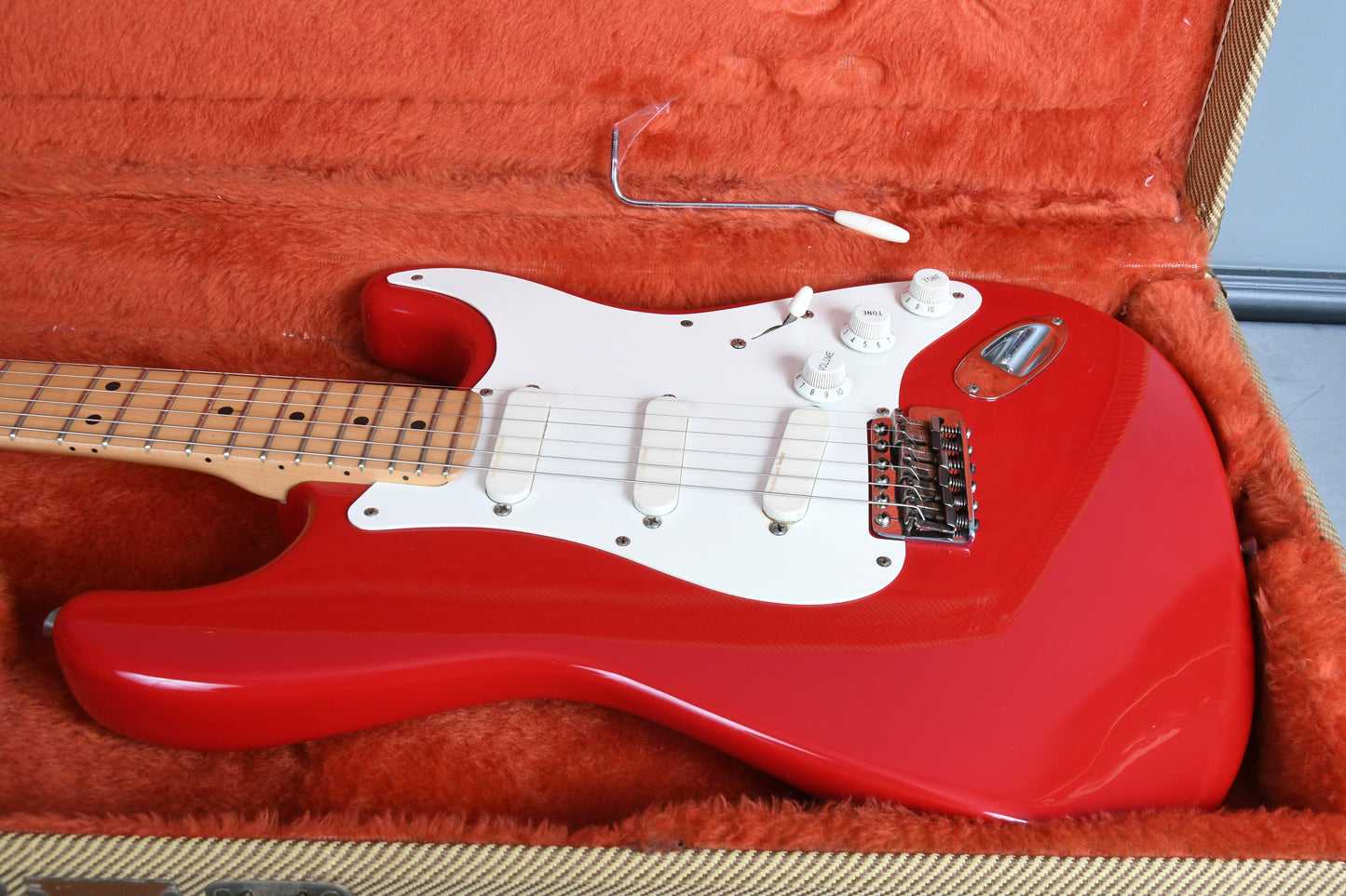 1988 Fender Eric Clapton Signature Stratocaster Torino Red OHSC