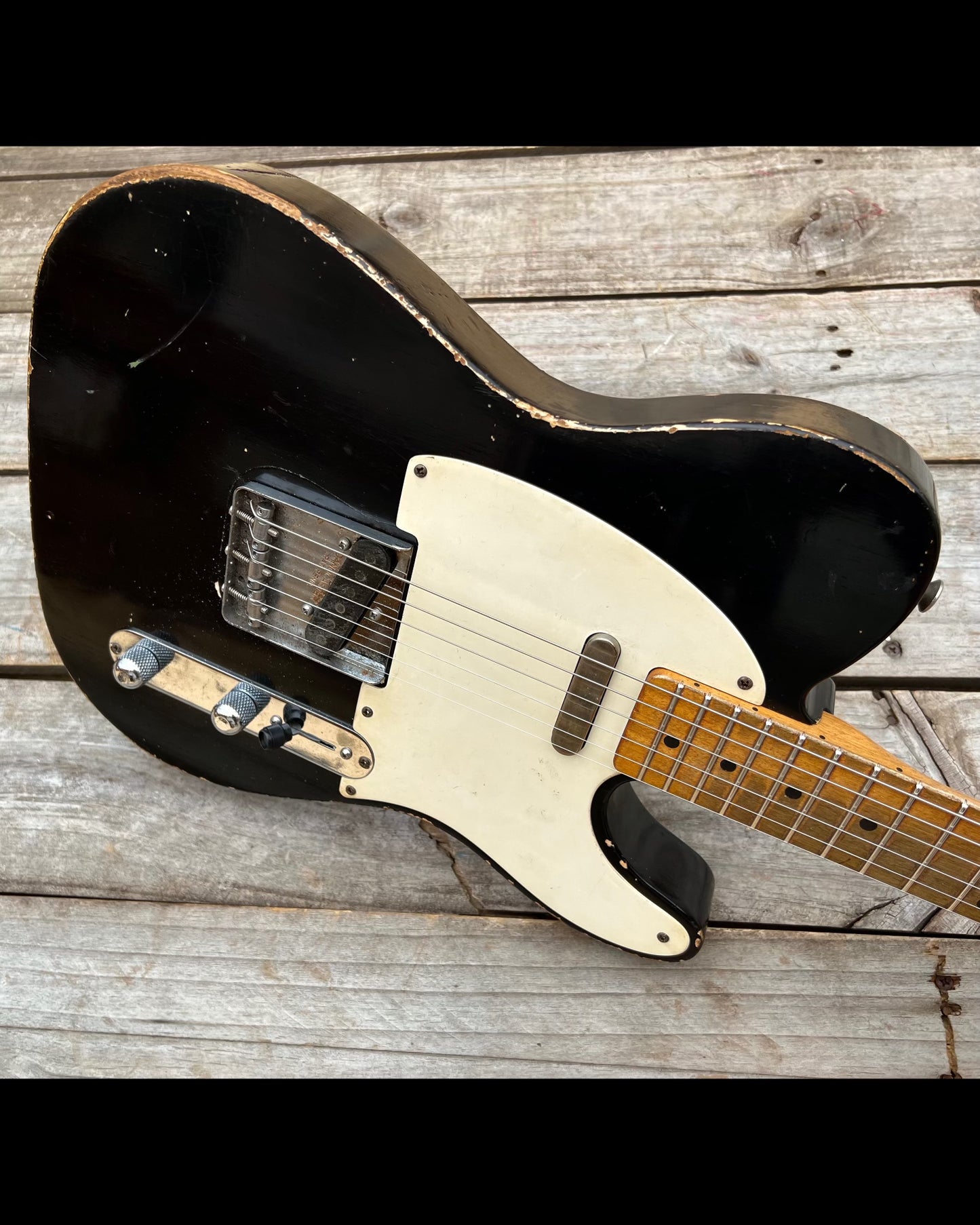 NEW Danocaster Single Cut Black