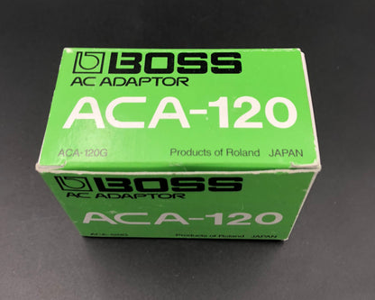 Boss TW-1 T Wah Silver Screw with ACA-120 power