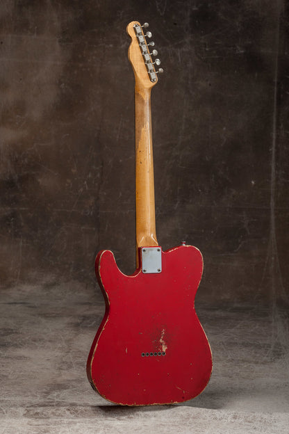 Nacho Telecaster Muddy Waters *Custom Color* Aged Manzana Red - Authorized Dealer