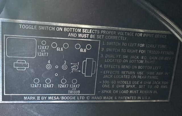 1979 Mesa Boogie MK II