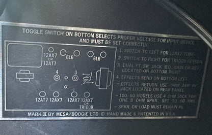 1979 Mesa Boogie MK II